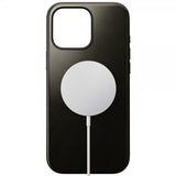Nomad iPhone 16 Pro Max Skal Modern Leather Case Horween Green Chrome