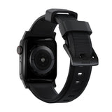 Nomad Apple Watch 38/40/41/42mm Armband Rugged Band Black Hardware Svart