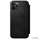 Nomad iPhone 12 Pro Max Fodral Rugged Folio MagSafe Svart