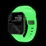 Nomad Apple Watch 38/40/41/42mm Armband Sport Band Glow 2.0