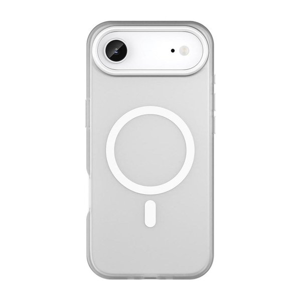 iPhone Air Skal Kamerasarg MagSafe Vit Transparent