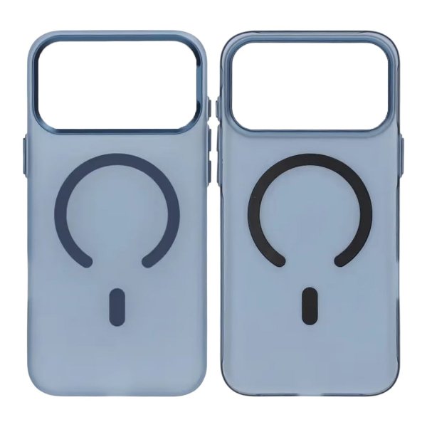 iPhone 17 Pro Max Skal Kamerasarg MagSafe Ljusblå