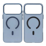 iPhone 17 Pro Max Skal Kamerasarg MagSafe Ljusblå