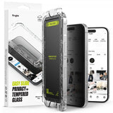 Ringke iPhone 16 Pro Skärmskydd Easy Slide Privacy 2-pack