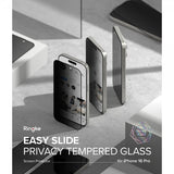 Ringke iPhone 16 Pro Skärmskydd Easy Slide Privacy 2-pack