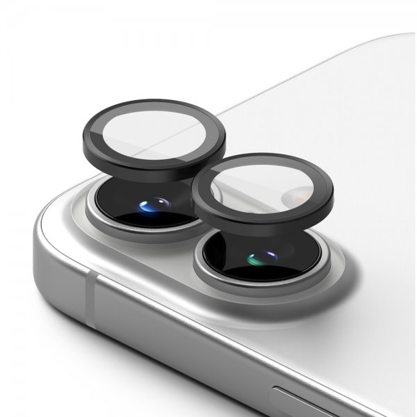Ringke iPhone 16/iPhone 16 Plus Kameraskydd Camera Lens Frame 2-pack