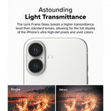 Ringke iPhone 16/iPhone 16 Plus Kameraskydd Camera Lens Frame 2-pack