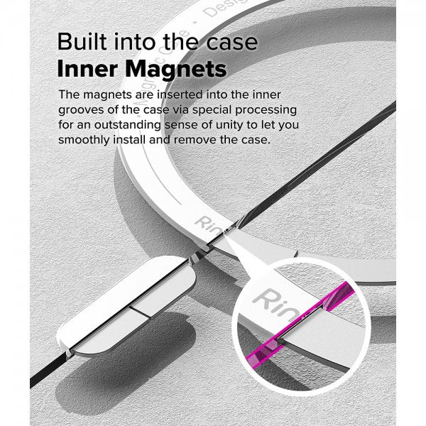 Ringke iPhone 16 Skal Fusion Magnetic Transparent