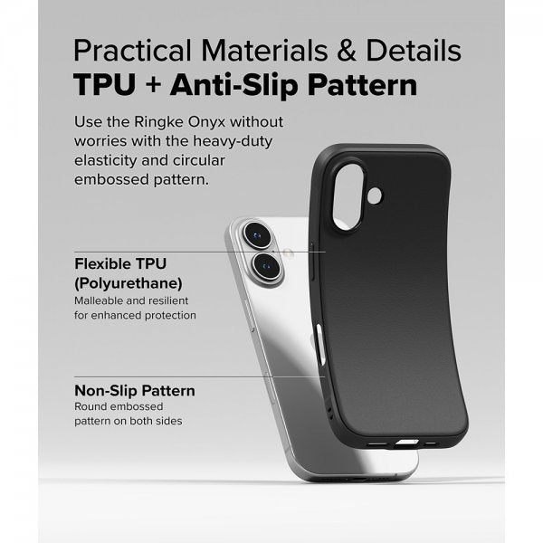 Ringke iPhone 16 Skal Onyx Magnetic Svart