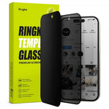 Ringke iPhone 15 Pro Max Skärmskydd Privacy Tempered Glass Installation Jig