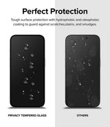 Ringke iPhone 15 Pro Max Skärmskydd Privacy Tempered Glass Installation Jig