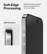 Ringke iPhone 15 Pro Max Skärmskydd Privacy Tempered Glass Installation Jig