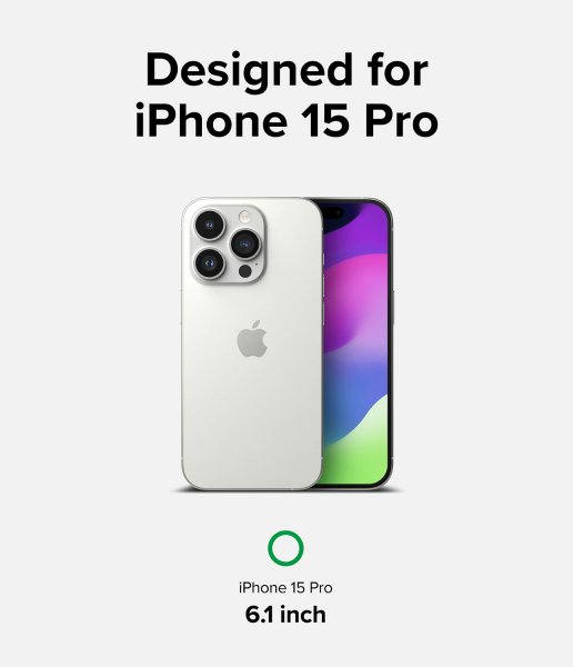 Ringke iPhone 15 Pro Skärmskydd Privacy Tempered Glass Installation Jig