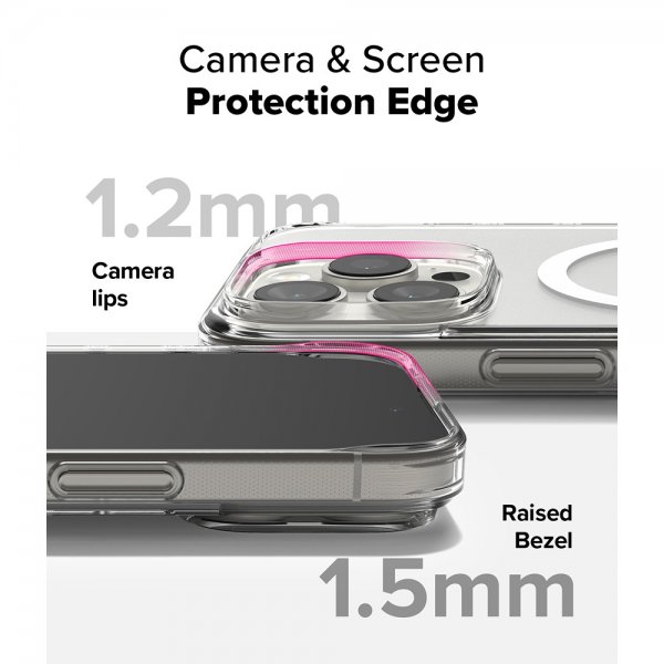 Ringke iPhone 16 Pro Max Skal Fusion Magnetic Matte Transparent
