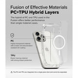 Ringke iPhone 16 Pro Max Skal Fusion Magnetic Matte Transparent