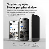 Ringke iPhone 16 Pro Max Skärmskydd Easy Slide Privacy 2-pack