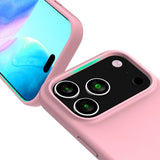 Rvelon iPhone 17 Pro Max Skal Silikon MagSafe Rosa