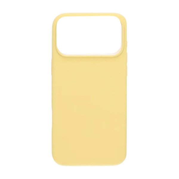 Rvelon iPhone 17 Pro Max Skal Silikon MagSafe Gul
