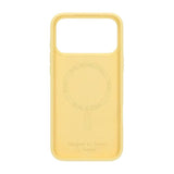 Rvelon iPhone 17 Pro Skal Silikon MagSafe Gul
