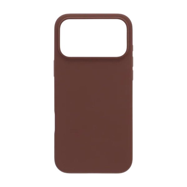 Rvelon iPhone 17 Pro Skal Silikon MagSafe Brun
