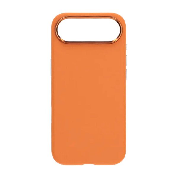 iPhone Air Skal Konstläder MagSafe Orange
