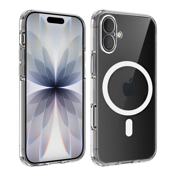 Rvelon iPhone 17 Skal Kamerasarg MagSafe Transparent