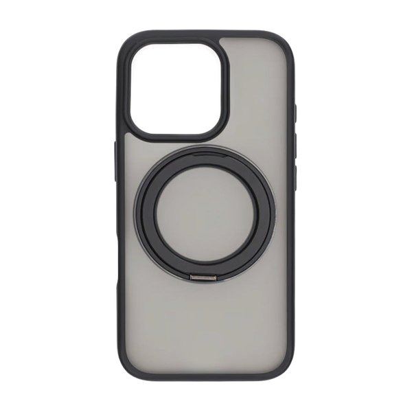 iPhone 16 Pro Skal Roterbart MagSafe Stativ Svart