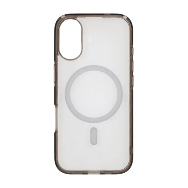 iPhone 17 Skal TPU MagSafe Transparent Svart