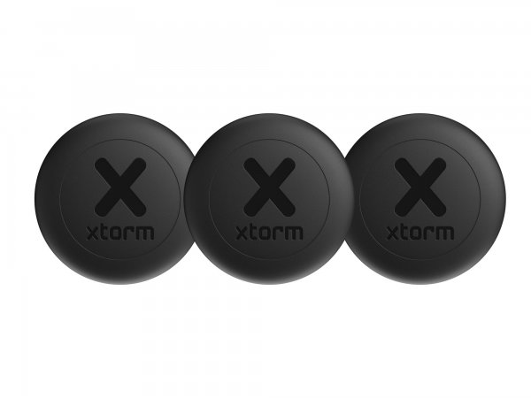 Xtorm Smart Tracker TravelTag Android & iOS 3-pack Svart