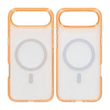 iPhone Air Skal TPU MagSafe Orange Transparent
