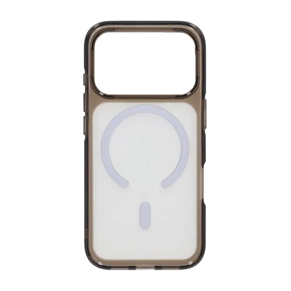 iPhone 17 Pro Skal TPU MagSafe Transparent Svart