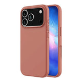 Rvelon iPhone 17 Pro Max Skal Silikon MagSafe Mörkrosa