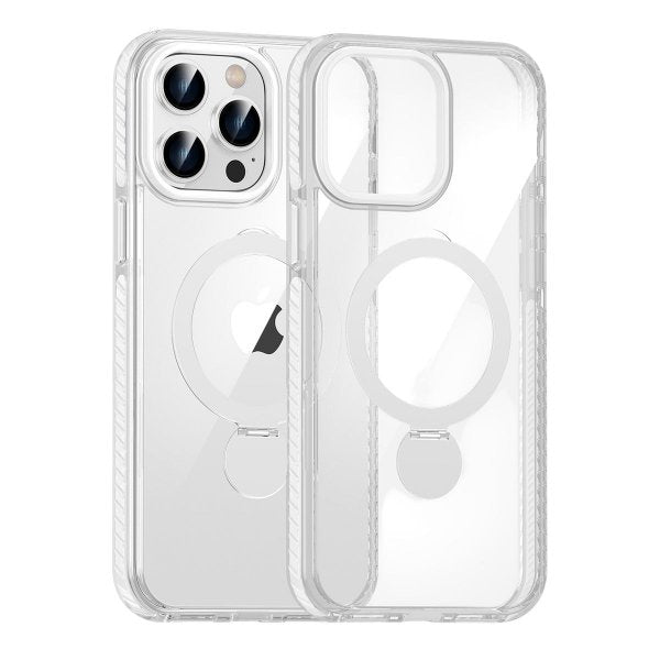 iPhone 15 Pro Max Skal Ringstativ MagSafe Transparent