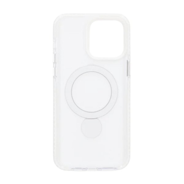 iPhone 14 Pro Skal Ringstativ MagSafe Transparent