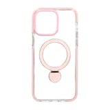 iPhone 14 Pro Skal Ringstativ MagSafe Rosa