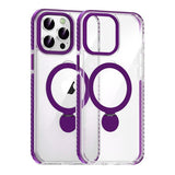 iPhone 14 Pro Skal Ringstativ MagSafe Lila