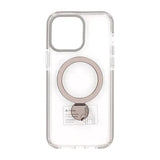 iPhone 14 Pro Max Skal Ringstativ MagSafe Svart Transparent