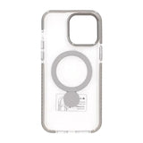 iPhone 15 Pro Skal Ringstativ MagSafe Svart Transparent