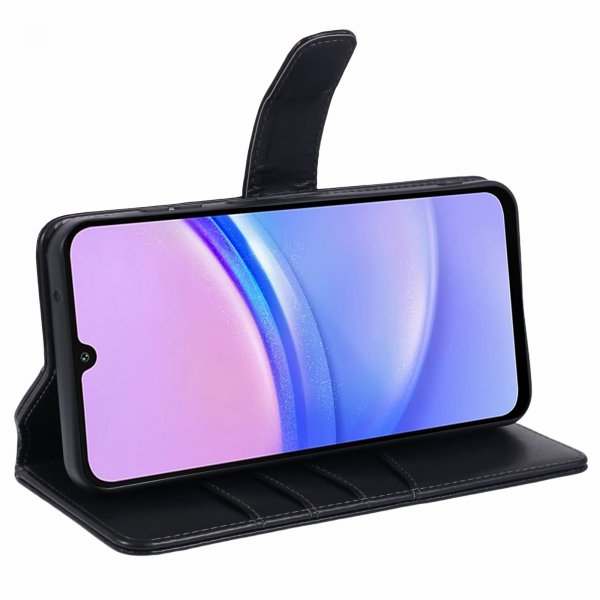 Nordic Covers Samsung Galaxy A15 Fodral Essential Leather Raven Black