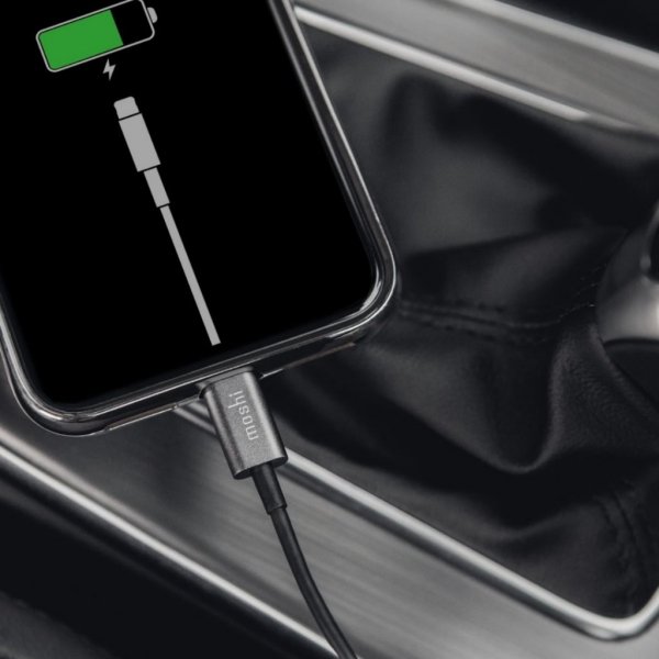 Moshi Laddningskabel USB-A till Lightning 3m Svart