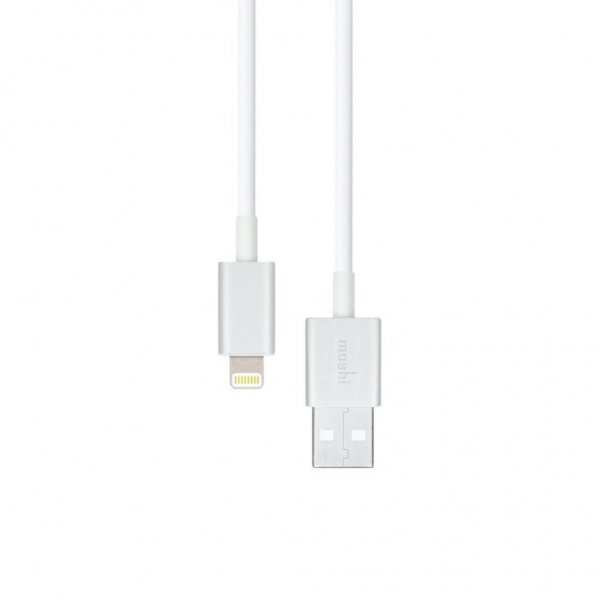 Moshi Kabel USB Cable with Lightning Connector 1 m Vit