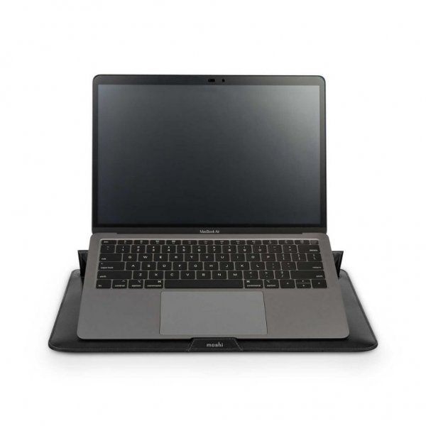 Moshi Muse 3-in-1 Slim Laptop Sleeve 13" Caramel Brown