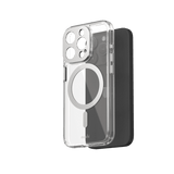 Moshi iPhone 15 Pro Skal iGlaze MagSafe Luna Silver