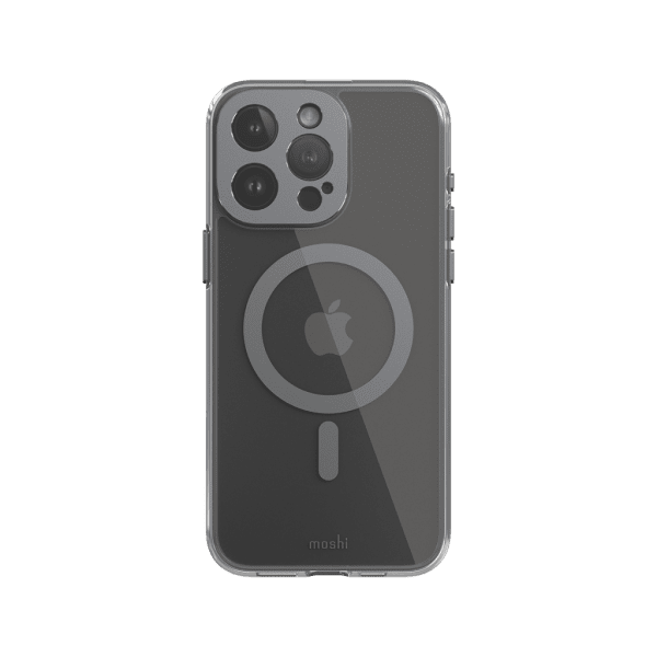 Moshi iPhone 15 Pro Max Skal iGlaze MagSafe Meteorite Gray