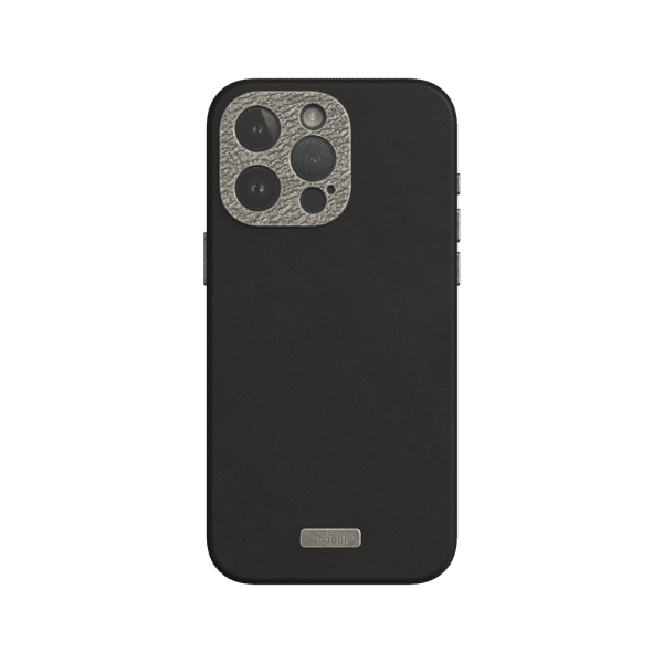 Moshi iPhone 15 Pro Max Skal Napa MagSafe Midnight Black