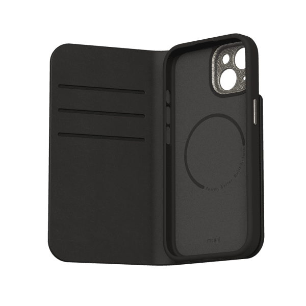 Moshi iPhone 15 Fodral Overture MagSafe Midnight Black