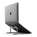 ALOGIC Metro Adjustable & Portable Folding Notebook Stand Rymdgrå