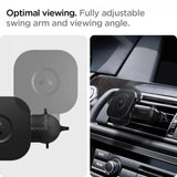 Spigen Bilhållare OneTap Magnetic Car Mount Air Vent Wireless Charging Svart