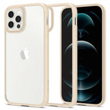 Spigen iPhone 12/iPhone 12 Pro Skal Ultra Hybrid Sand Beige