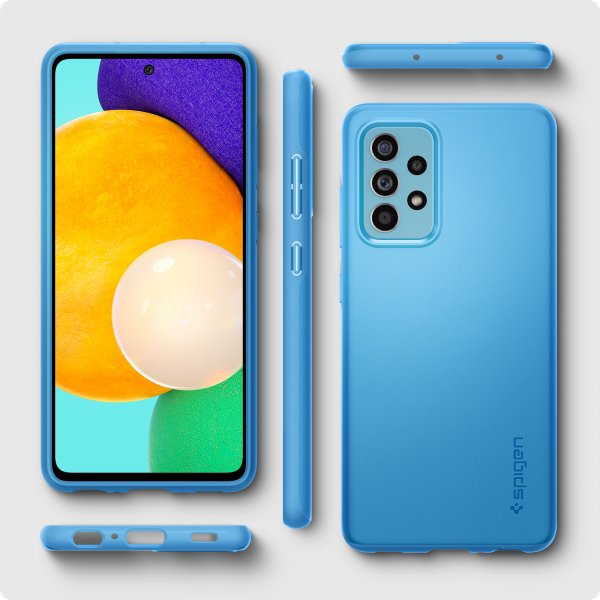 Spigen Samsung Galaxy A52/A52s 5G Skal Thin Fit Awesome Blue